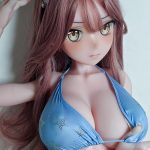 ElsaBabe 中野花澄 AHR016 144cm-M ピンク肌 フルシリコン ツンデレ アニメ系 綺麗 ラブドール