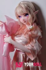 ElsaBabe 愛原空美 AHRC008 165cm-L フルシリコン ピンク肌 エルフ耳 姉系 巨乳 アニメドール 新品 - 画像 (12)