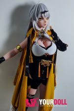 ElsaBabe 玄羽時子 AHR020 148cm-M ピンク肌 フルシリコン コスプレ系 凛々 ラブドール - 画像 (13)