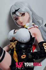 ElsaBabe 玄羽時子 AHR020 148cm-M ピンク肌 フルシリコン コスプレ系 凛々 ラブドール - 画像 (2)