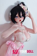 ElsaBabe 浅香萌里 RAD043 148cm-L ピンク肌 フルシリコン 巨乳 エルフ耳 美人 エッチ アニメドール - 画像 (9)