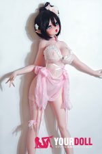 ElsaBabe 浅香萌里 RAD043 148cm-L ピンク肌 フルシリコン 巨乳 エルフ耳 美人 エッチ アニメドール - 画像 (7)