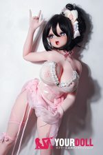 ElsaBabe 浅香萌里 RAD043 148cm-L ピンク肌 フルシリコン 巨乳 エルフ耳 美人 エッチ アニメドール - 画像 (4)