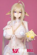 AotumeDoll #131ヘッド 160cm Kカップ シリコンヘッド+TPEボディ 爆乳 巨尻 付け耳同梱 色気 ラブドール 新品 - 画像 (4)