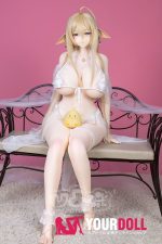 AotumeDoll #131ヘッド 160cm Kカップ シリコンヘッド+TPEボディ 爆乳 巨尻 付け耳同梱 色気 ラブドール 新品 - 画像 (17)