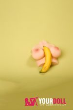 Climax B-53 おっぱいオナホ 1.76kg シリコン製 Yellow肌 ゼリー胸付き ぱいずり 大人のおもちゃ - 画像 (8)