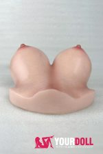 Climax B-53 おっぱいオナホ 1.76kg シリコン製 Cinnamon肌 ゼリー胸付き ぱいずり 大人のおもちゃ - 画像 (5)