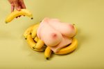 Climax B-53 おっぱいオナホ 1.76kg シリコン製 Yellow肌 ゼリー胸付き ぱいずり 大人のおもちゃ - 画像 (9)