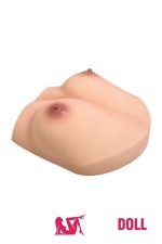 Climax B-59 おっぱいオナホ 2.68kg シリコン製 Yellow肌 ゼリー胸付き ぱいずり 大人のおもちゃ - 画像 (5)