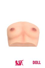 Climax B-59 おっぱいオナホ 2.68kg シリコン製 Yellow肌 ゼリー胸付き ぱいずり 大人のおもちゃ - 画像 (2)