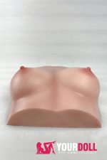 Climax B-59 おっぱいオナホ 2.68kg シリコン製 Cinnamon肌 ゼリー胸付き ぱいずり 大人のおもちゃ - 画像 (5)