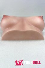 Climax B-61 おっぱいオナホ 3.4kg シリコン製 Cinnamon肌 ゼリー胸付き ぱいずり 大人のおもちゃ - 画像 (4)