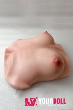 Climax B-61 おっぱいオナホ 3.4kg シリコン製 Cinnamon肌 ゼリー胸付き ぱいずり 大人のおもちゃ - 画像 (3)
