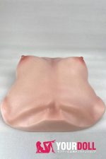 Climax B-61 おっぱいオナホ 3.4kg シリコン製 Cinnamon肌 ゼリー胸付き ぱいずり 大人のおもちゃ - 画像 (2)