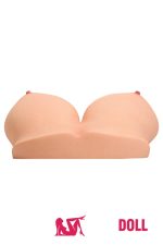 Climax B-86 おっぱいオナホ 6.74kg シリコン製 Yellow肌 ゼリー胸付き ぱいずり 大人のおもちゃ - 画像 (4)