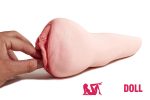 Climax L-Vagina122 24.5cm シリコン製 740g Cinnamon肌 オナホール - 画像 (19)