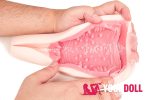 Climax L-Vagina122 24.5cm シリコン製 740g Cinnamon肌 オナホール - 画像 (18)