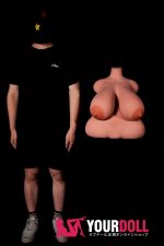 Climax #58 26kg Black肌 STPE製 トルソー ゼリー胸付き 爆乳 オナホール - 画像 (23)