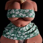 Climax #160 30.5kg Black肌 STPE製 トルソー ゼリー胸付き オナホール