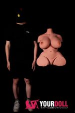 Climax #160 30.5kg Black肌 STPE製 トルソー ゼリー胸付き オナホール - 画像 (18)