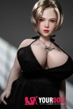 Climax Chace #Si60cm-XL 4.5kg フルシリコン 1穴あり Cinnamon肌 爆乳 美人 フィギュア - 画像 (2)