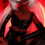 Climax Samael #Si60cm-S 2.3kg フルシリコン 1穴あり Red肌 エルフ耳 デモン フィギュア