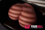 Climax RS-6 シリコン製 10.55kg トルソー 巨尻 2穴あり Black肌 お尻の柔らか仕上げ付き オナホール - 画像 (12)