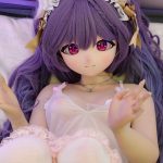 CroissantDoll(羊角社Doll) #B03 155cm デカールメイク ビニール製のヘッド ホワイト肌 コスプレ系 綺麗 ラブドール
