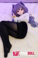 CroissantDoll(羊角社Doll) #B03 155cm デカールメイク ビニール製のヘッド ホワイト肌 コスプレ系 綺麗 ラブドール - 画像 (6)