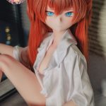 CroissantDoll(羊角社Doll) #B04 155cm 手描きメイク ビニール製のヘッド ホワイト肌 等身大 彼シャツ 同じ服購入可 ラブドール