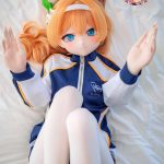 CroissantDoll(羊角社Doll) #B04 141cm 手描きメイク ビニール製のヘッド ホワイト肌 女狐 癒し 同じ服購入可 ラブドール