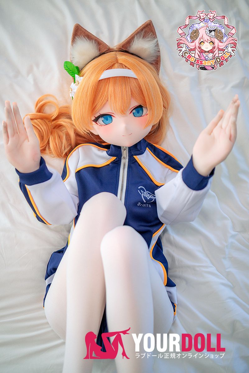 CroissantDoll(羊角社Doll) #B04 141cm 手描きメイク ビニール製のヘッド ホワイト肌 女狐 癒し 同じ服購入可 ラブドール - 画像 (1)
