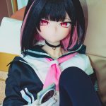 CroissantDoll(羊角社Doll) #B04 155cm 手描きメイク ビニール製のヘッド ホワイト肌 コスプレ系 ツンデレ 同じ服購入可 ラブドール