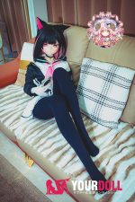 CroissantDoll(羊角社Doll) #B04 155cm 手描きメイク ビニール製のヘッド ホワイト肌 コスプレ系 ツンデレ 同じ服購入可 ラブドール - 画像 (6)
