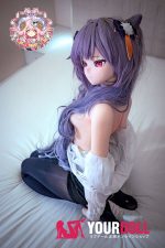 CroissantDoll(羊角社Doll) #B04 155cm 手描きメイク ビニール製のヘッド ホワイト肌 コスプレ系 魅惑 ラブドール - 画像 (3)