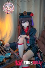 CroissantDoll(羊角社Doll) #B01 155cm デカールメイク ビニール製のヘッド ホワイト肌 コスプレ系 等身大 ラブドール - 画像 (2)