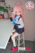 CroissantDoll(羊角社Doll) #B02 141cm 手描きメイク ビニール製のヘッド ホワイト肌 オッドアイ 同じ服購入可 ラブドール - 画像 (5)