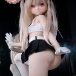 CroissantDoll(羊角社Doll) #B02 141cm 手描きメイク ビニール製のヘッド ホワイト肌 捜査官 コスプレ系 同じ服購入可 ラブドール
