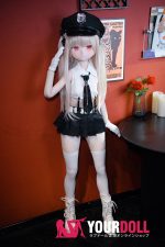 CroissantDoll(羊角社Doll) #B02 141cm 手描きメイク ビニール製のヘッド ホワイト肌 捜査官 コスプレ系 同じ服購入可 ラブドール - 画像 (11)