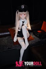 CroissantDoll(羊角社Doll) #B02 141cm 手描きメイク ビニール製のヘッド ホワイト肌 捜査官 コスプレ系 同じ服購入可 ラブドール - 画像 (10)