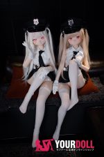 CroissantDoll(羊角社Doll) #B02 141cm 手描きメイク ビニール製のヘッド ホワイト肌 捜査官 コスプレ系 同じ服購入可 ラブドール - 画像 (13)