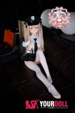CroissantDoll(羊角社Doll) #B02 141cm 手描きメイク ビニール製のヘッド ホワイト肌 捜査官 コスプレ系 同じ服購入可 ラブドール - 画像 (8)