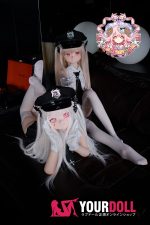 CroissantDoll(羊角社Doll) #B02 141cm 手描きメイク ビニール製のヘッド ホワイト肌 捜査官 コスプレ系 同じ服購入可 ラブドール - 画像 (5)