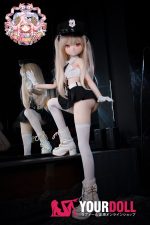 CroissantDoll(羊角社Doll) #B02 141cm 手描きメイク ビニール製のヘッド ホワイト肌 捜査官 コスプレ系 同じ服購入可 ラブドール - 画像 (7)