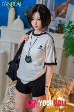 Fanreal Molly 153cm Bカップ 29kg Fair肌 フルシリコン 顎機能付き ショート 無邪気 ボーイッシュ ラブドール - 画像 (15)