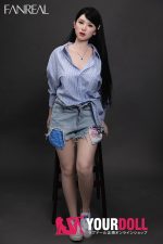 Fanreal Kimmy 155cm Fカップ 29kg Fair肌 フルシリコン リアルな肌質感付き 顎機能付き 高級 巨乳 美人姉 ラブドール 新品 - 画像 (14)