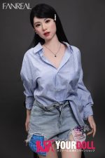 Fanreal Kimmy 155cm Fカップ 29kg Fair肌 フルシリコン リアルな肌質感付き 顎機能付き 高級 巨乳 美人姉 ラブドール 新品 - 画像 (10)