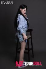 Fanreal Kimmy 155cm Fカップ 29kg Fair肌 フルシリコン リアルな肌質感付き 顎機能付き 高級 巨乳 美人姉 ラブドール 新品 - 画像 (17)