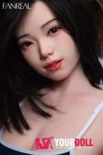 Fanreal Molly 155cm Fカップ 29kg Fair肌 フルシリコン リアルな肌質感付き 顎機能付き 無邪気 巨乳 アジア系 ラブドール - 画像 (4)