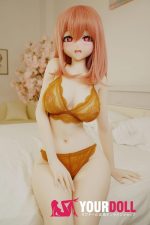 IROKEBIJIN Yui-B 148cm Fカップ S-TPE製 ボディ選択可  White肌 巨乳 ハート目 照れ顔 ラブドール - 画像 (21)